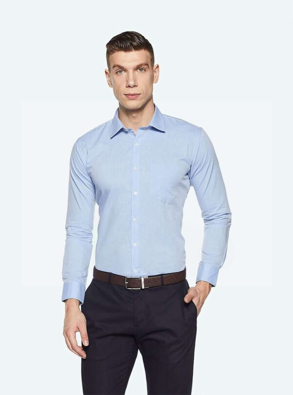Men Slim Fit Formal Shirt